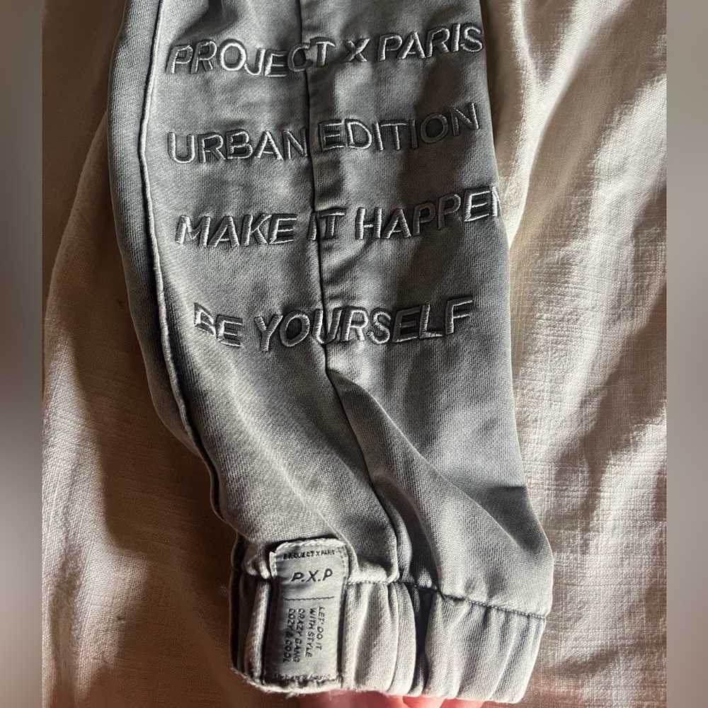 Retro grey sweat pants - Picture 5 of 6
